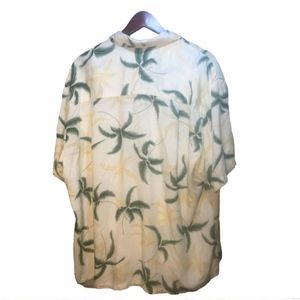 Paradise Found Shirts - Paradise Found Beige Yellow Hawaiian Shirt 2XL Paradise Found Shirts - Paradise Found Beige Yellow Hawaiian Shirt 2XL